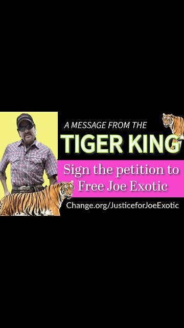 Tiger King Joe Exotic Message