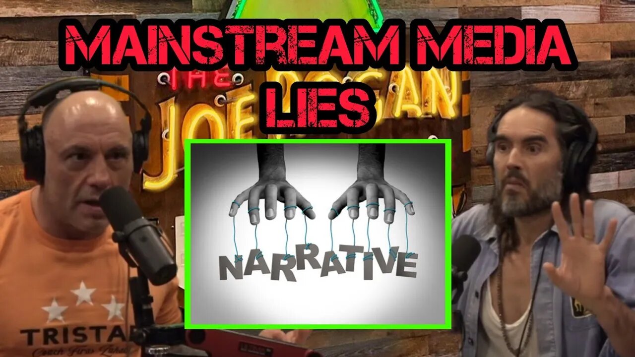 Joe Rogan and Russell Brand: "Mainstream Media Can't Be Honest About ANYTHING"