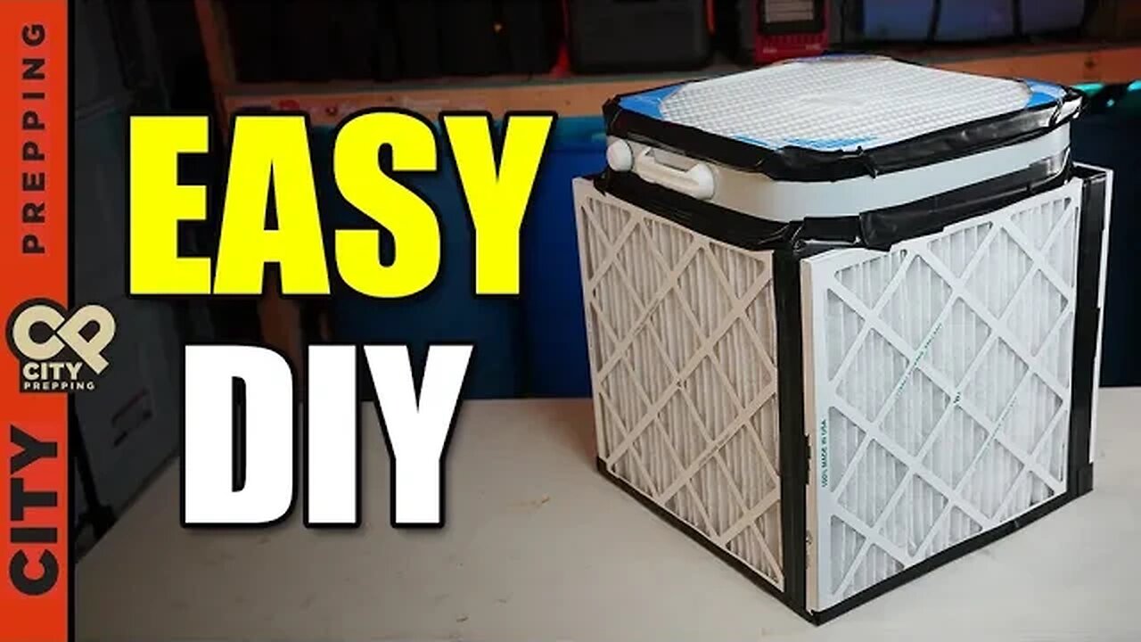 How To Build An Affordable Air Purifier for Under $50!