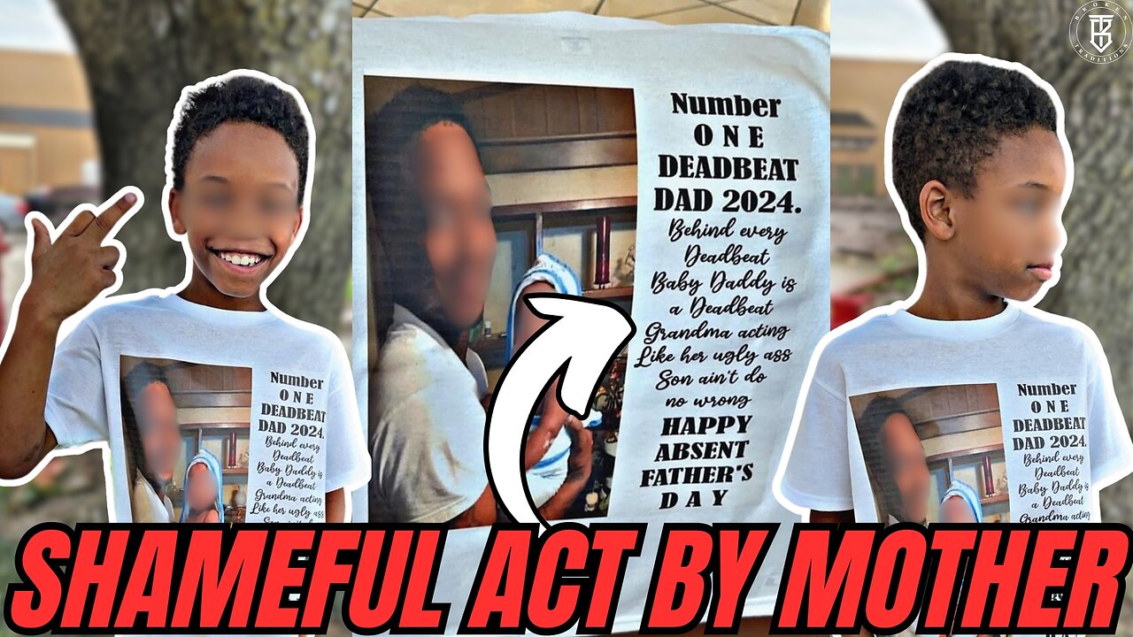 TOXIC Mom FORCES Son to Wear "DEADBEAT DAD 2024" Shirt