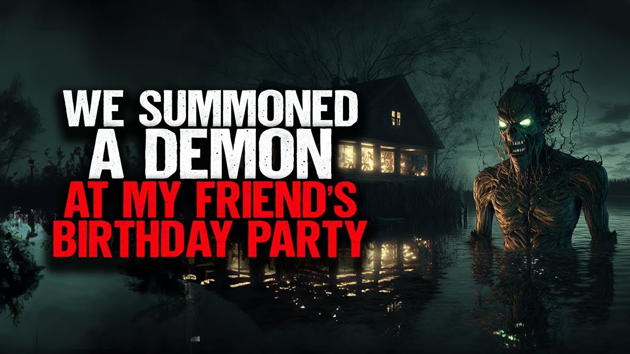 A demon at my friend's party | Creepy pasta horror stories 😱