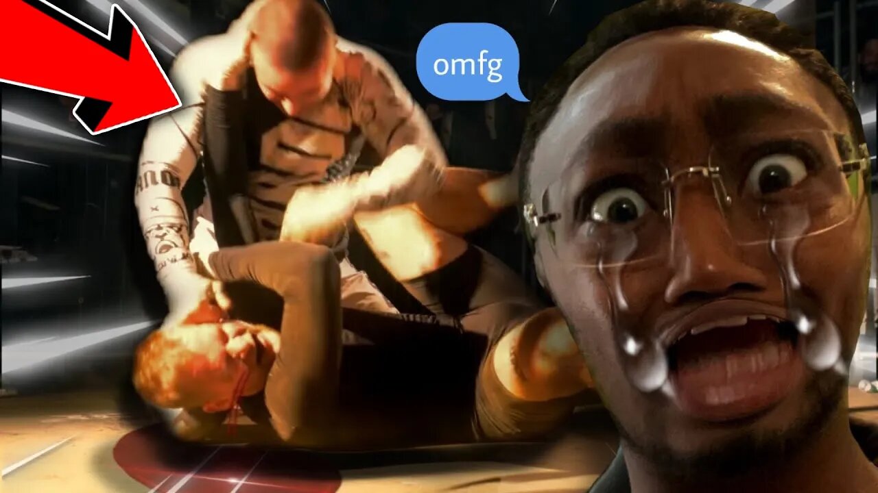 strong guy smashes his ops face in!!!