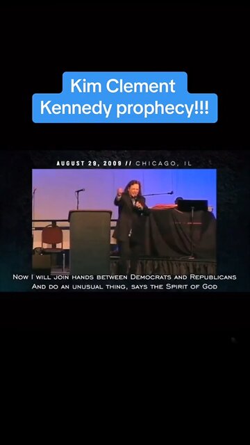 Kim Clements Kennedy Prophecy