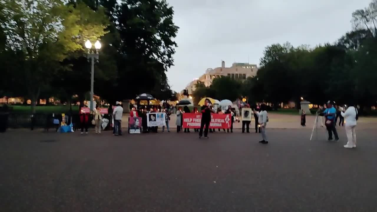 Washington DC Live 10.12.2021 Save Myanmar Protest Stand Up For Independent Media Donate