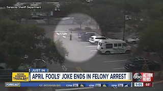 Florida man impersonates police officer as 'April Fools' joke