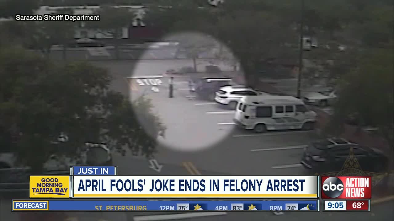 Florida man impersonates police officer as 'April Fools' joke