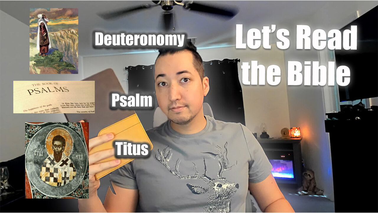 Day 170 of Let's Read the Bible - Deuteronomy 17, Psalm 142, Titus 3