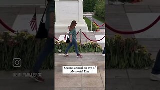 Flowers of Remembrance Day at Arlington National Cemetery for #MemorialDay. #honorthefallen