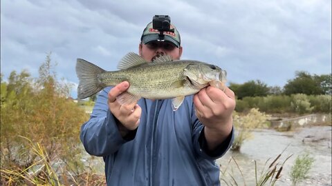 Ice Cold Flash Flood Fishing