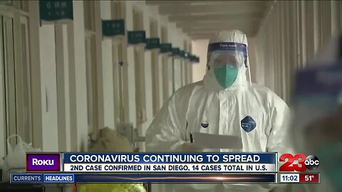 Coronavirus continuing to spread