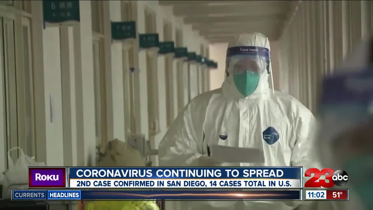 Coronavirus continuing to spread