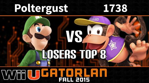 Gatorlan: Poltergust (Luigi) vs. 1738 (Diddy) - Losers Top 8