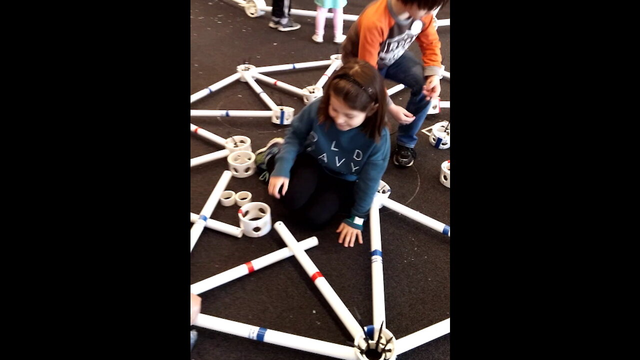 Zip Tie Domes are So Easy to Build, Even a Child Can Build a Geodesic Dome!