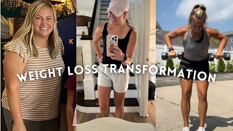 How I lost over 80lbs *naturally* | Weight Loss Transformation