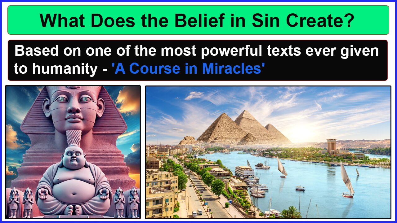 Unforgivable sin. That is a Term Used in Organized Religion. What Does the Belief in Sin Create?