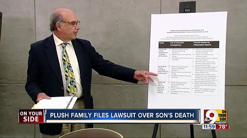 Kyle Plush's parents file wrongful death lawsuit against City of Cincinnati