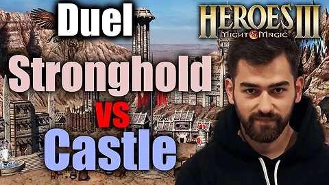 Stronghold vs Castle | Gluhammer Heroes HotA 3 Multiplayer PL