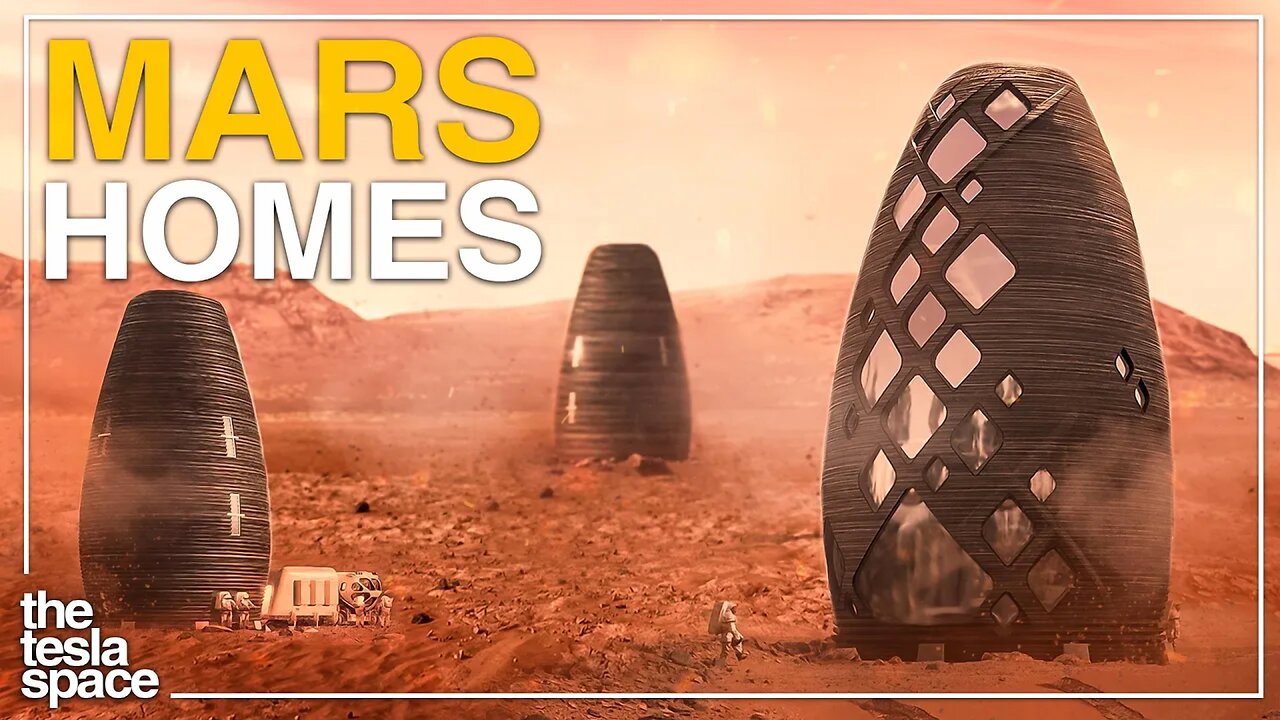 How We Will Build Houses On Mars!