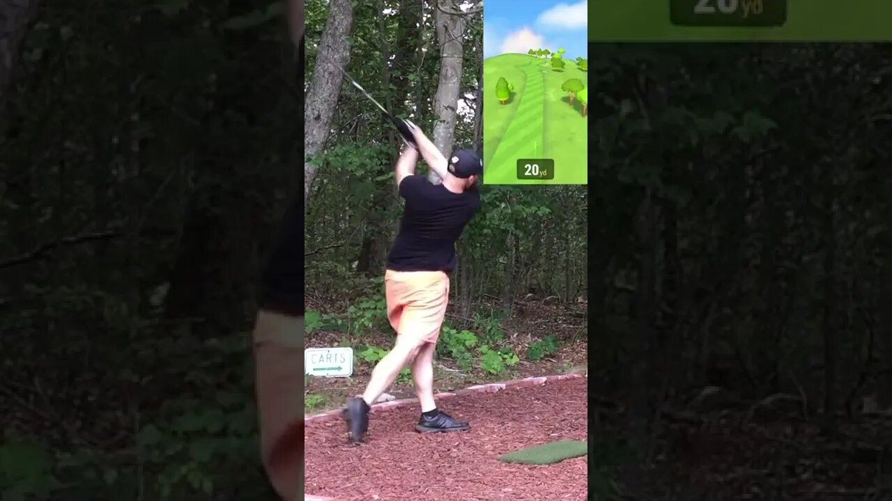 Hole 5 - Old Brickyard #Shorts #Golf #GarminR10 #Golfing #Golfer #GolfSwing #SimGolf #YoutubeShorts