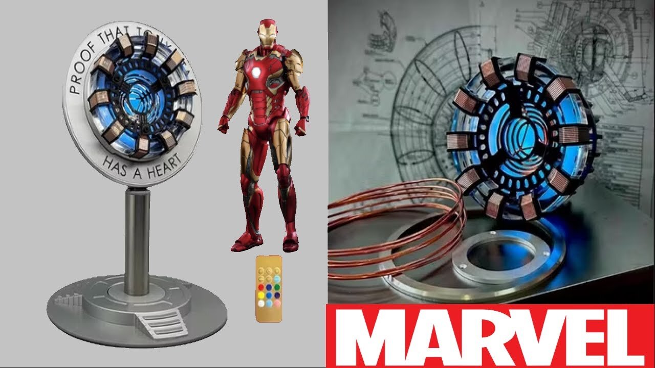 Iron Man ARC REACTOR Unboxing! 1:1 SCALE, MARK II