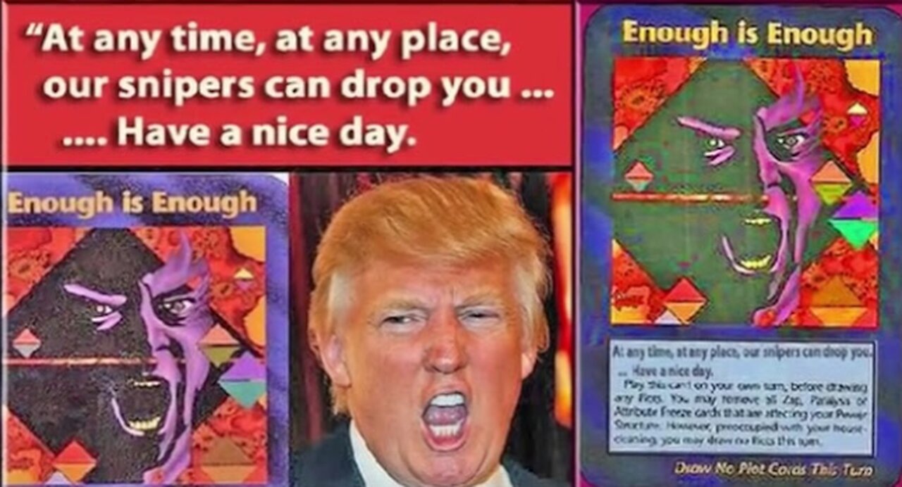 90's Illuminati Trading Card game Predicts Trump's Assassination Plot in 2024