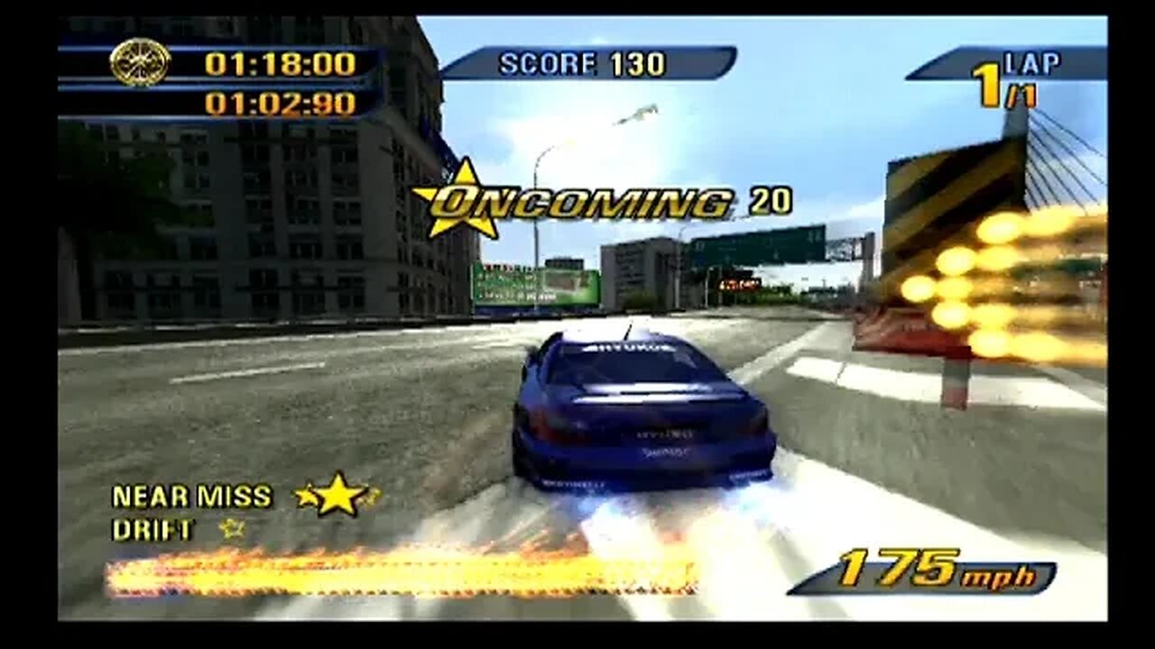 Burnout 3: Takedown Walkthrough! Burning Lap Part or Level 8!