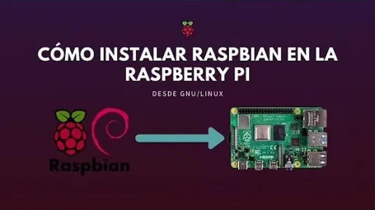 Cómo instalar Raspberry Pi OS / Raspbian - Tutorial 2023