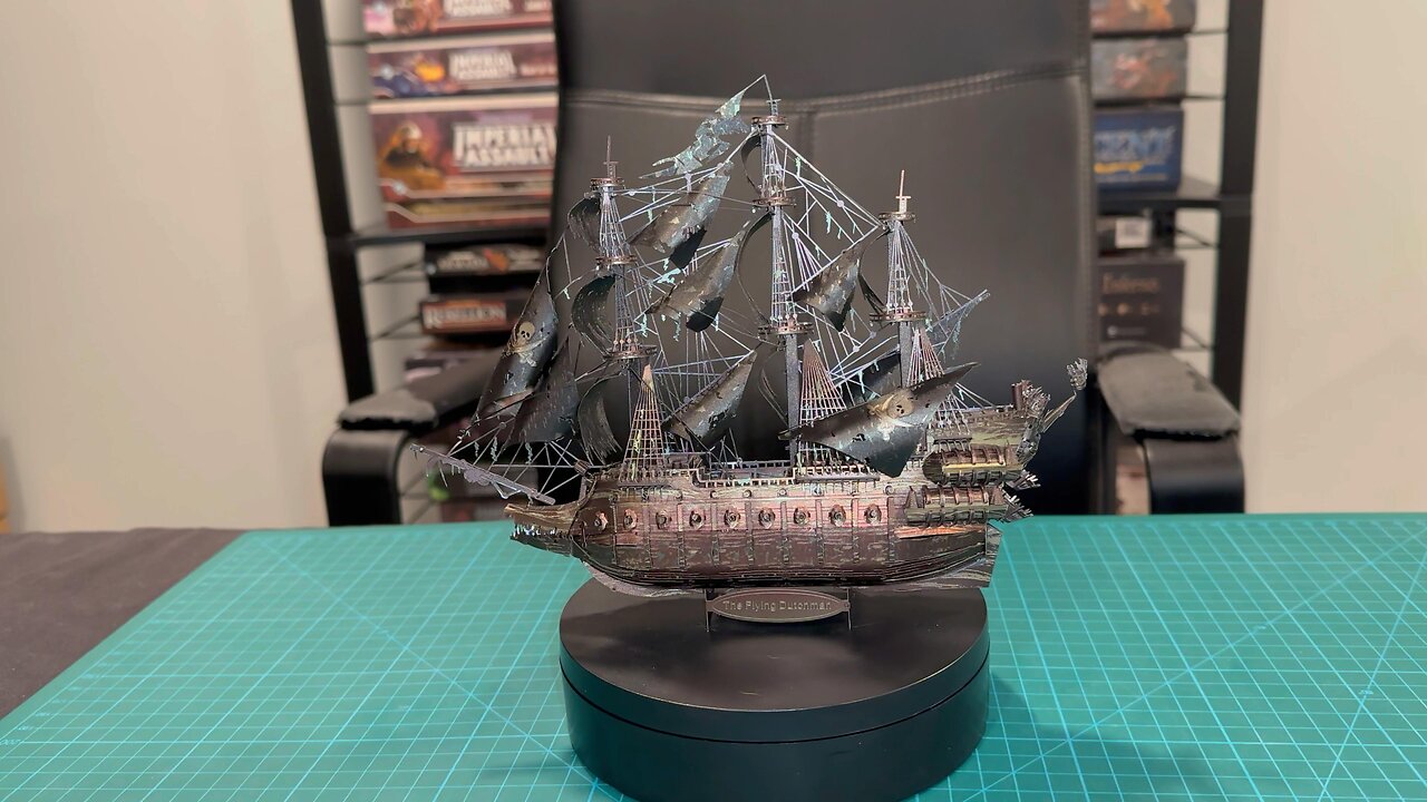 The Flying Dutchman (Large) by Piececool, Part 3