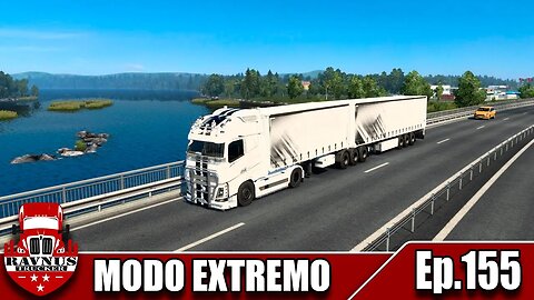 【Ep.155】【ETS2】Puxando 75t de Narvik na Noruega até Oulu na Finlandia