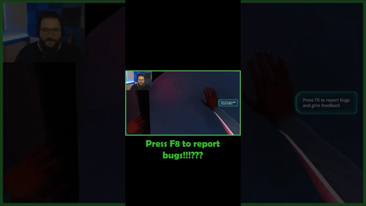 Press F8 to report bugs!!! #subnautica #goodwin #bugs #shorts