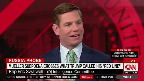 In 2018, Election Denier Eric Swalwell Claimed He Had "Strong Evidence" Of "Clear" Russian Collusion