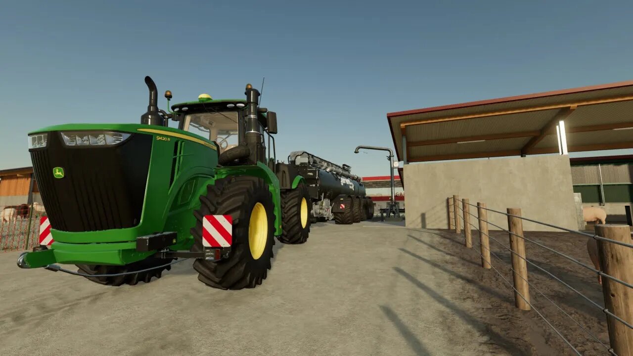 Daywork at Elmcreek Farm Part 96 - FARMING SIMULATOR 22 - Timelapse