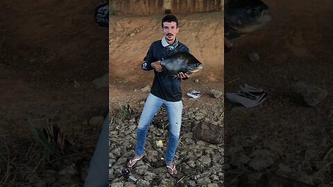 CARANHA PRETA GIGANTE | Inauguramos o kit novo de pesca