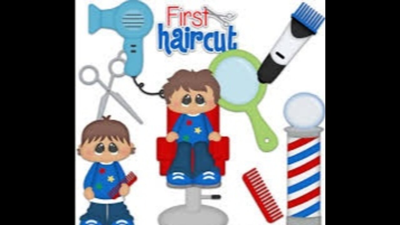 Baby first haircut