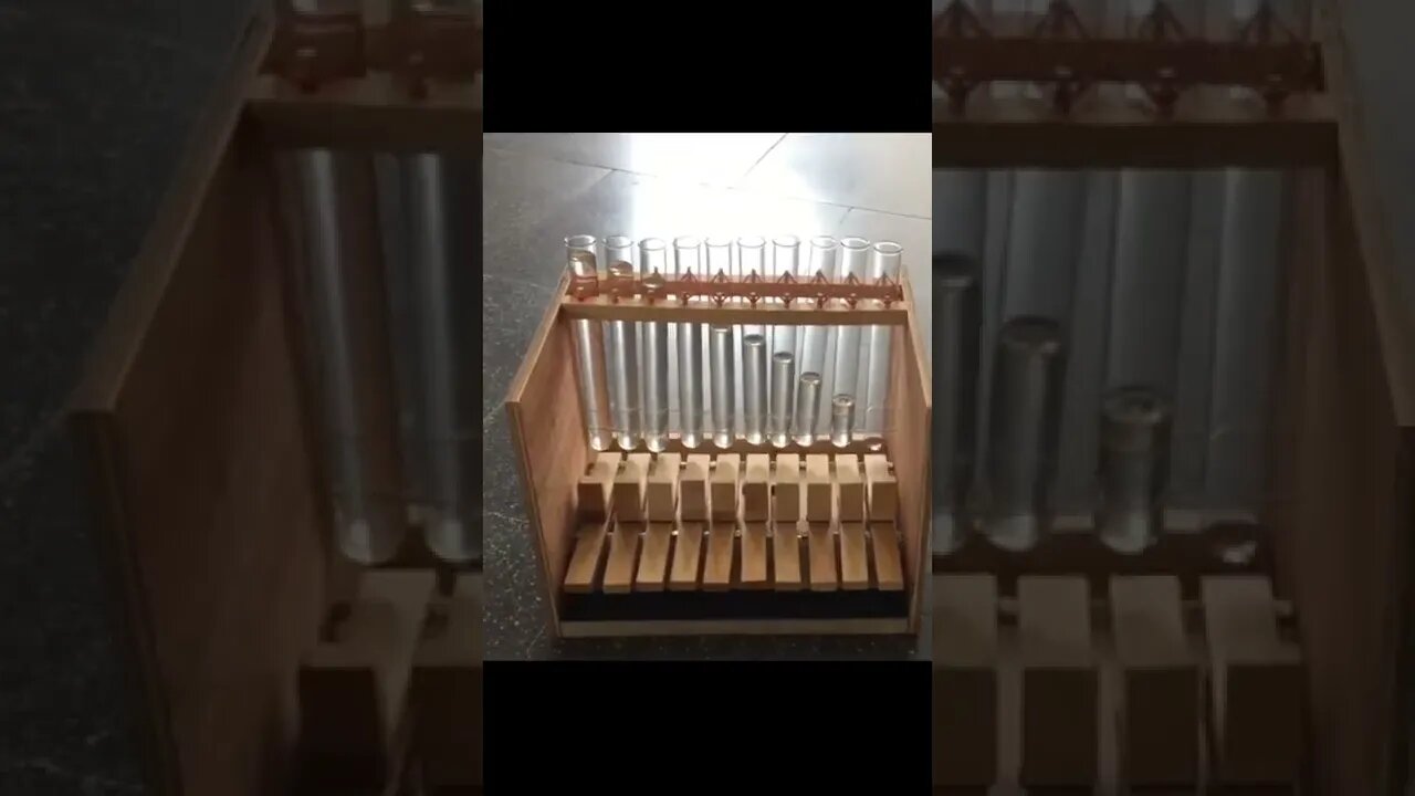 Homemade piano