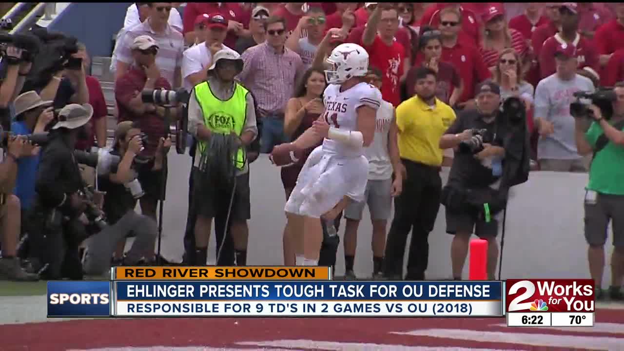 Ehlinger to Challenge OU Defense