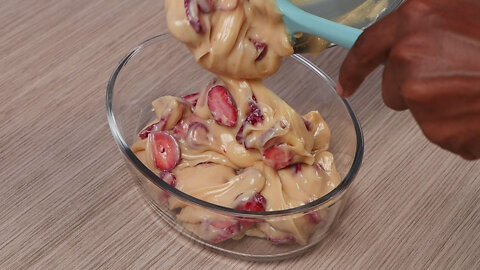 SIMPLE DESSERT WITH 3 INGREDIENTS! SUPER CREAMY AND EASY