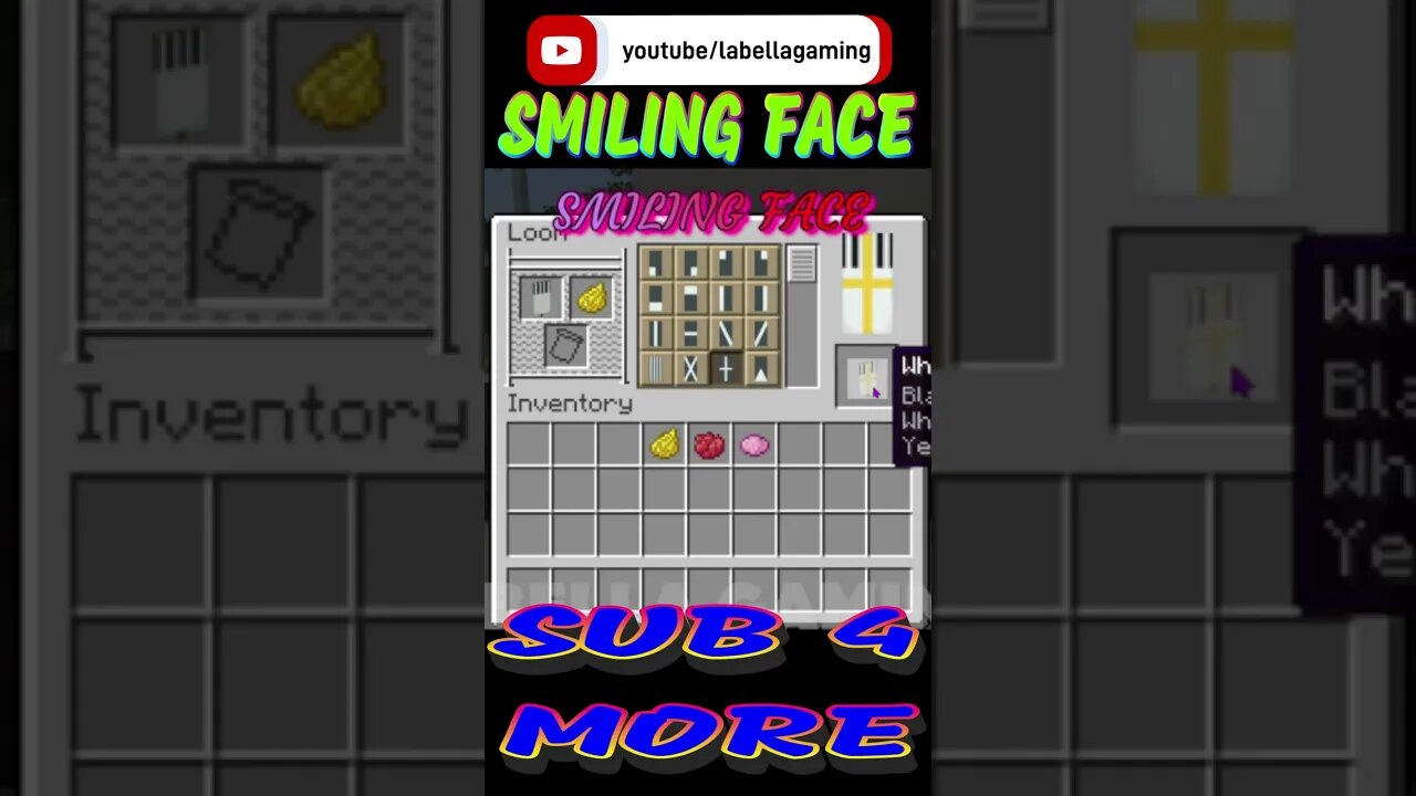 Smiling Face Banner | Minecraft