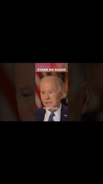 Biden’s big blooper on MSNBC 🤯 #shorts