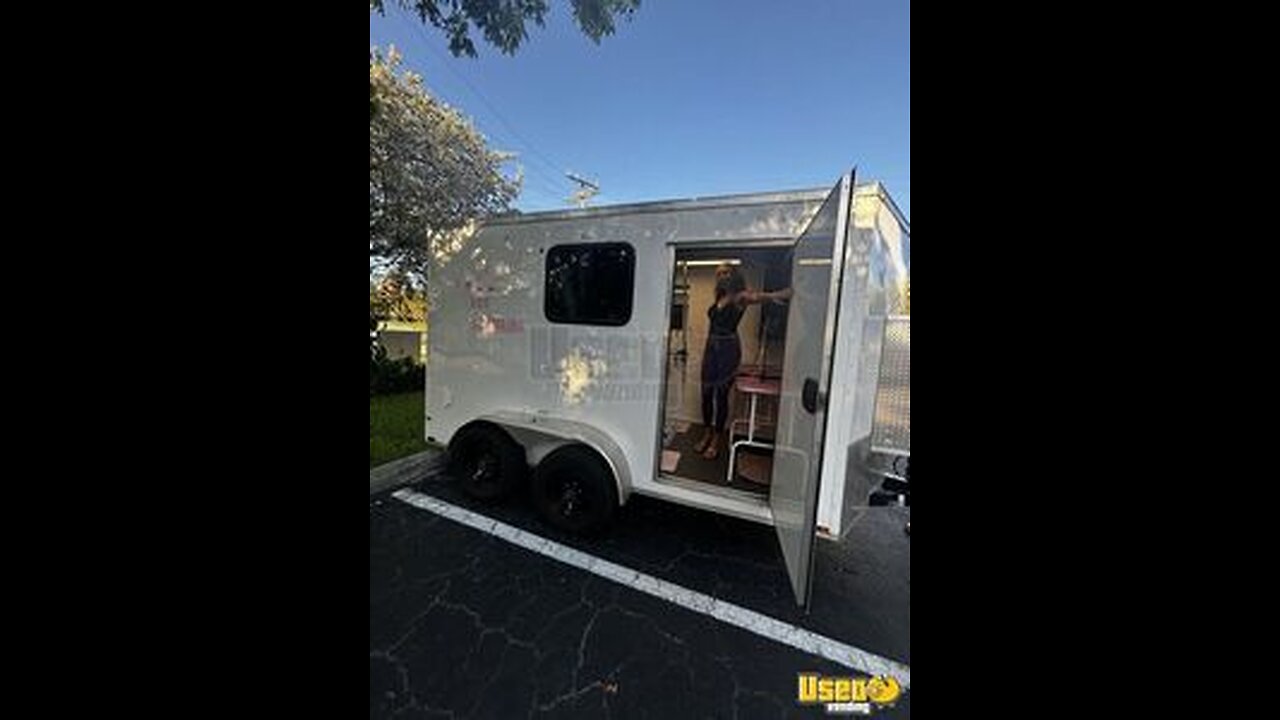 2022 Quality Cargo 6' x 12' Mobile Dog Grooming Trailer for Sale in Florida