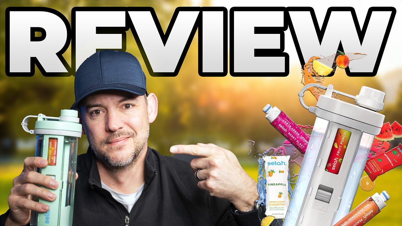 A Cirkul Flavored Water Alternative? - SELAH WATER BOTTLE REVIEW