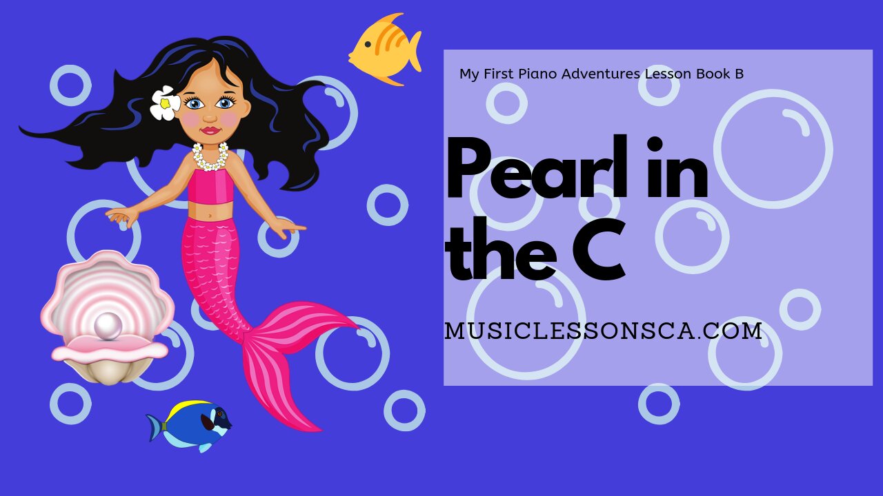 Piano Adventures Lesson Book B - Pearl in the C