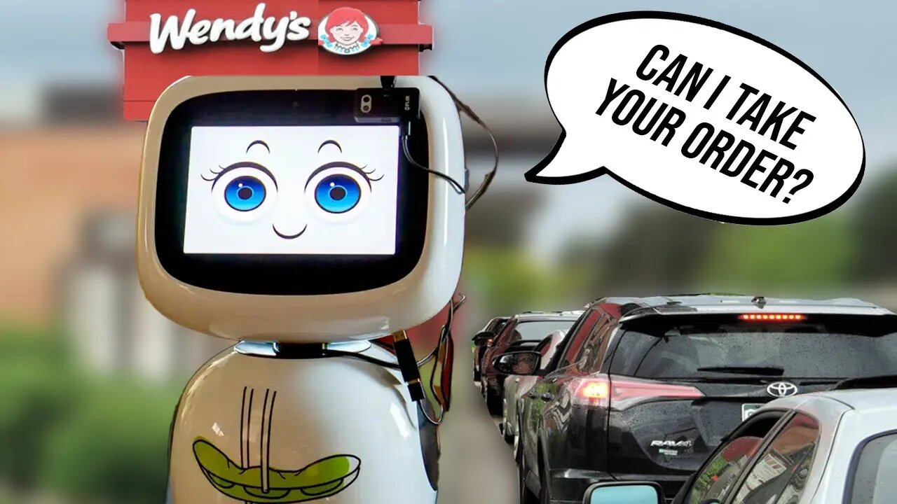 AI to replace human order-takers at Wendy's. 13.9 million displaced.