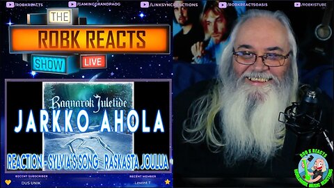 Jarkko Ahola Reaction - Sylvia`s Song · Raskasta Joulua - Ragnarok Juletide - Requested