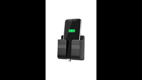 Wall Mount Phone Holder, Phone Stand with Self Adhesive