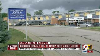Employee brought gun to Turkey Foot Middle School
