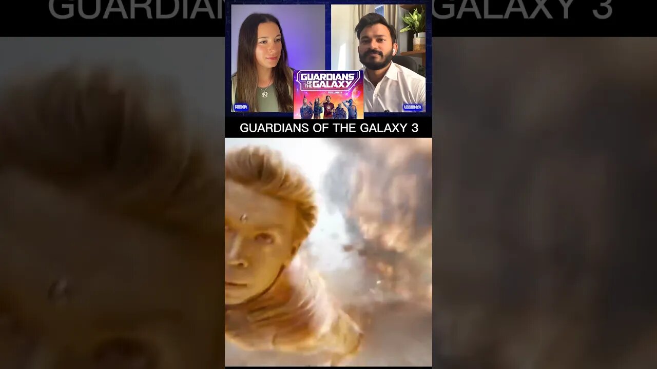 Who is excited to see guardians of the galaxy ?! #reactionvideo #Guardians#marvel