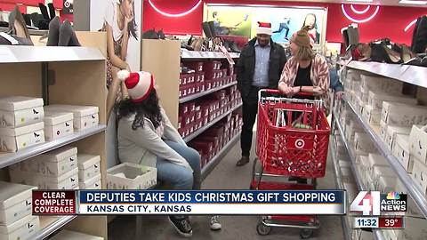 Wyandotte County deputies, prosecutors take children victims of crimes shopping