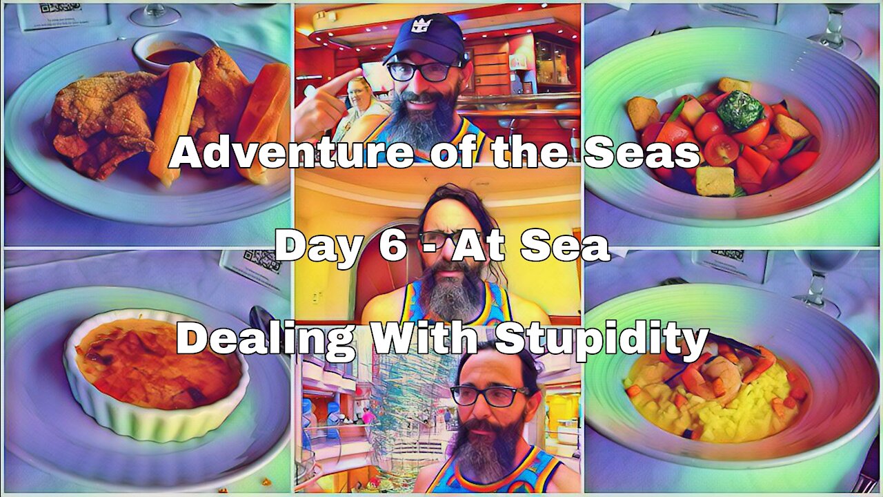 Adventure of the Seas | Sea Day 6 | Scavenger Hunt | Challenge Stupidity