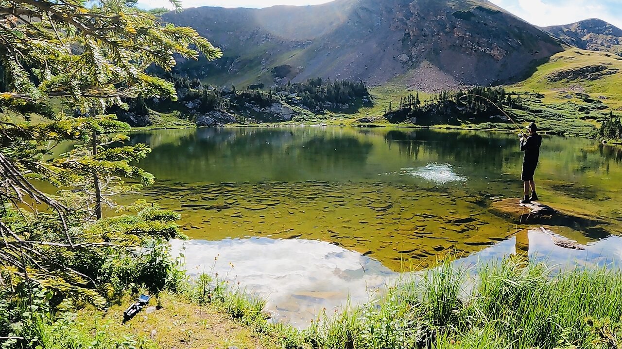 Fishing Two Lakes in One Day For Trophy Sized Colorado Cutthroat Trout in the James Peak Wilderness!